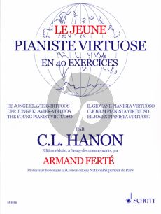 Hanon Jeune Pianiste Virtuose en 40 Exercises (Armand Ferté)