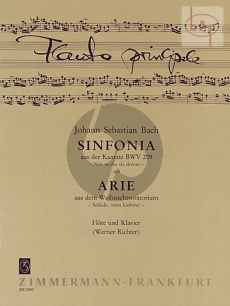 Sinfonia from Cantata No.209 and Aria BWV 248