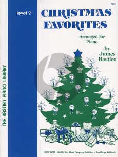 Bastien Christmas Favorites Level 2 Piano