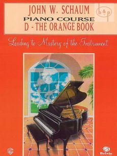 Piano Course Book D The Orange Book