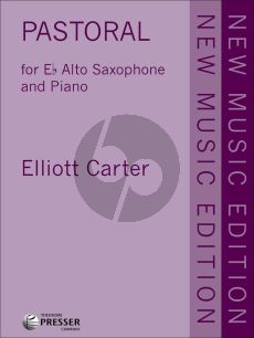 Carter Pastoral for Alto Saxophone and Piano