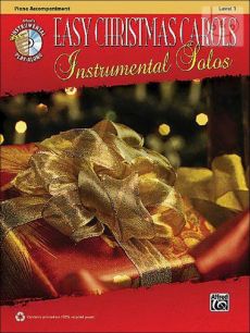 Easy Christmas Carols Instrumental Solos (Piano Accompaniment)