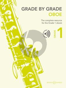 Grade by Grade Vol. 1 Oboe and Piano (Book with Audio online) (arr. by Janet Way)