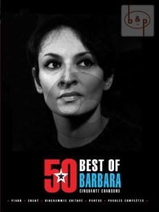 Best of Barbara 50 Titres Piano-Vocal-Guitar