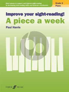 Harris Improve Your Sight-Reading! A Piece A Week - Piano Grade 2