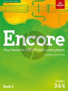 Encore - Violin Vol.2 Grades 3-4 ABRSM