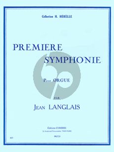 Langlais Premiere Symphonie Orgue