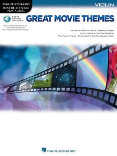 Great Movie Themes Violin (Book with Audio online)