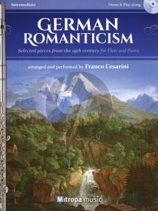 German Romanticism Flute-Piano (Bk-Cd) (transcr, Franco Cesarini)