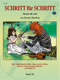 Wartberg Schritt fur Schritt Vol.1B Macht alle Mit! (Eine Schule fur kleine Geiger) (Bk-Cd)