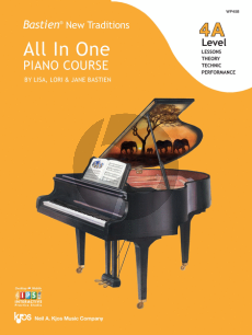 Bastien New Traditions All In One Piano Course - Level 4A