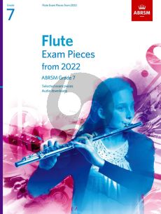 Flute Exam Pieces 2022-2025 Grade 7 (Book with Audio online)