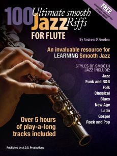 Gordon 100 Ultimate Smooth Jazz Grooves for Flute Book/mp3 files