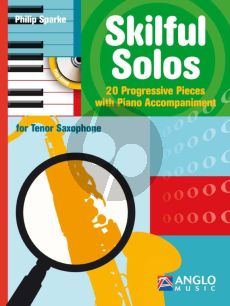 Sparke Skilful Solos for Tenor Saxophone and Piano (Bk-Cd) (intermediate level)