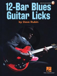 Rubin 12-Bar Blues Guitar Licks (Book with Audio online)