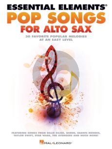 Essential Elements Pop Songs for Alto Saxophone