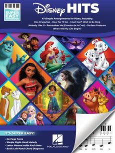 Disney Hits – Super Easy Songbook Piano