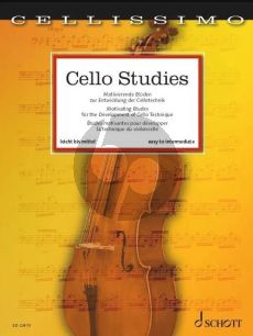 Cello Studies - 120 Motivating Etudes for the Development of Cello Technique (Book with Audio online) (Ellis, Beverley and Rainer Mohrs)