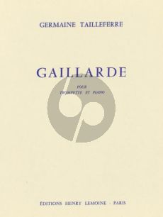 Tailleferre Gaillarde pour Trompette et Piano