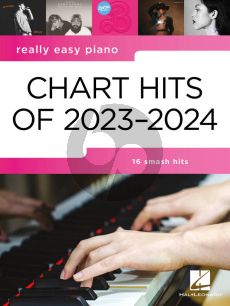 Really Easy Piano Chart Hits of 2023-2024