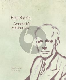 Bartok Sonate fur Violine solo Sz. 117 Faksimile Edition Gebunden (Mit einem Kommentar (deutsch/englisch) von Stefan Drees) (Faksimile nach dem Autograph der Paul Sacher Stiftung, Basel)