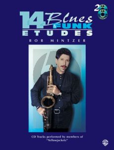 Mintzer 14 Blues & Funk Etudes for C Instruments (Book with 2 CD Set)