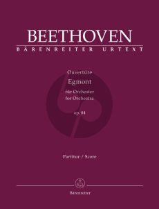 Beethoven Egmont Ouverture Op. 84 Orchester Partitur (Jonathan Del Mar)