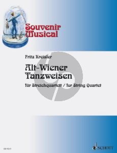 Kreisler Alt Wiener Tanzweisen 2 Vi.-Va.-vc. (Part./St.)