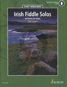 Irish Fiddle Solos - 64 Pieces for Violin (Peter Cooper) (Book with Audio online) (Grade 3 and above)