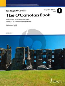 Carolan's Dream Flute or Vi. [Fiddle]) and Piano Book with Audio Online (15 Pieces) (edited by Steinbach-Loll)