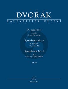 Dvorak Symphonie No.9 Op.95 e-moll Studienpartitur (ed. Jonathan Del Mar)