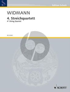 Widmann String Quartet No. 4 (2003) (Score/Parts)