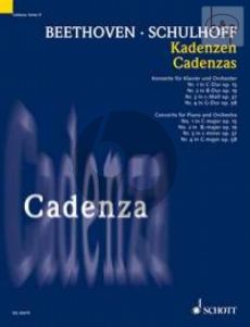 Cadenzas to Beethoven's Piano Concertos No.1 - 4