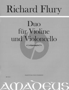 Flury Duo (1943) for Violin and Violoncello Score and Parts