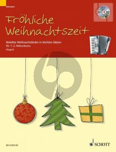 Frohliche Weihnachtszeit (1 - 2 Accordions) (Bk-Cd)