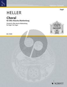 Heller Choral fur Elke Mascha Blankenburg Orgel (2013)