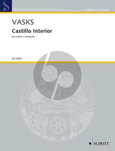 Vasks Castillo Interior (2013) Violin and Violoncello (Score/Parts)