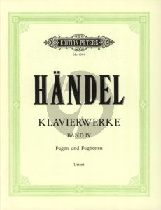 Handel Klavierwerke Vol.4 - Fugen und Fughetten