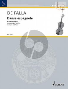 Danse Espagnole Violine und Klavier