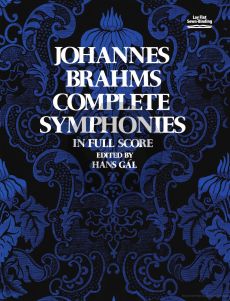 Brahms Complete Symphonies Full Score (Dover)