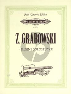 Grabowski 4 Kleine Solostucke Gitarre