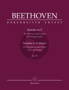Beethoven Sonata F-major Op. 24 "Spring Sonata" Violin and Piano (Clive Brown)