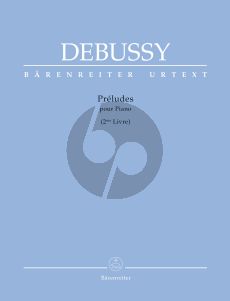 Debussy Preludes Vol. 2 Piano solo (edited By Thomas Kabisch) (Barenreiter-Urtext)