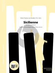 Paradis Sicilienne Violine und Klavier (Vereinfache Klavierbegleitung von Philip Lehmann)