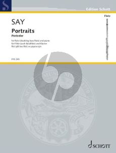 Say Portraits for Flute or Bass Flute and Piano