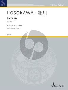 Hosokawa Extasis for Violin solo (2016)