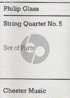 Glass String Quartet No. 5 Parts