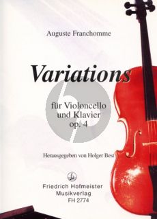 Franchomme Variations G-dur Opus 4 Violoncello und Klavier (Holger Best)