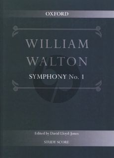 Walton Symphony No.1 Study Score (Ed. David Lloyd-Jones)