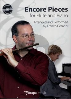 Album Encore Pieces for Flute-Piano - Book with Cd (Cd as Play-Along and Demo) (Arranged by Franco Cesarini) (Grade 4 - 5)